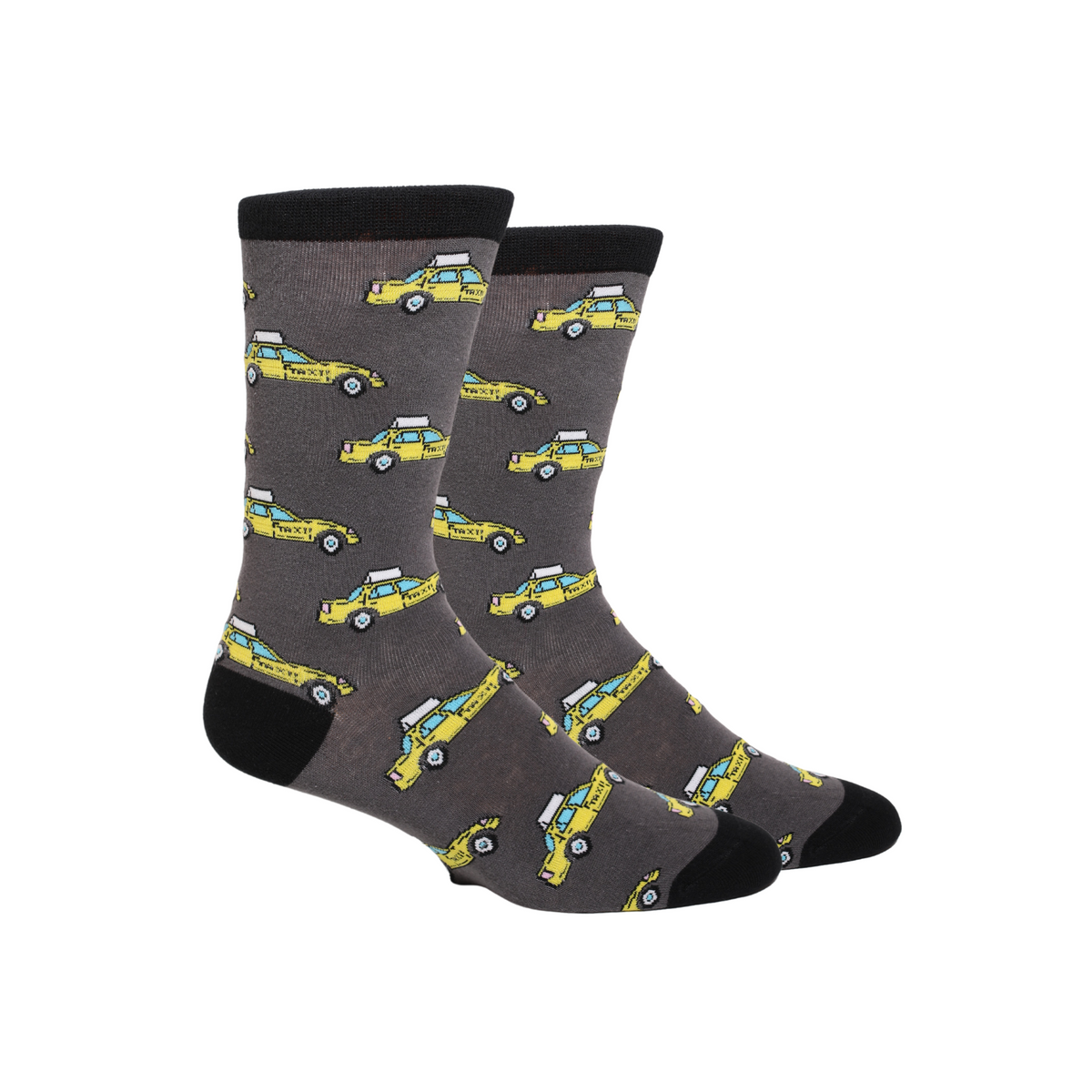 Taxi Men's Socks — Patches and Pins Fun Products