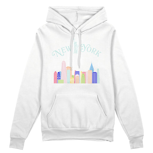 Embroidered Zip-up New York Hoodie  NYC Hoodie (5 Colors) — NYGiftloft