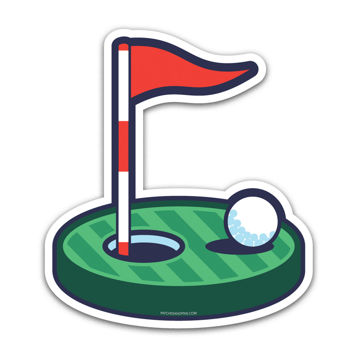 Golf Sticker — Patches And Pins Fun Products