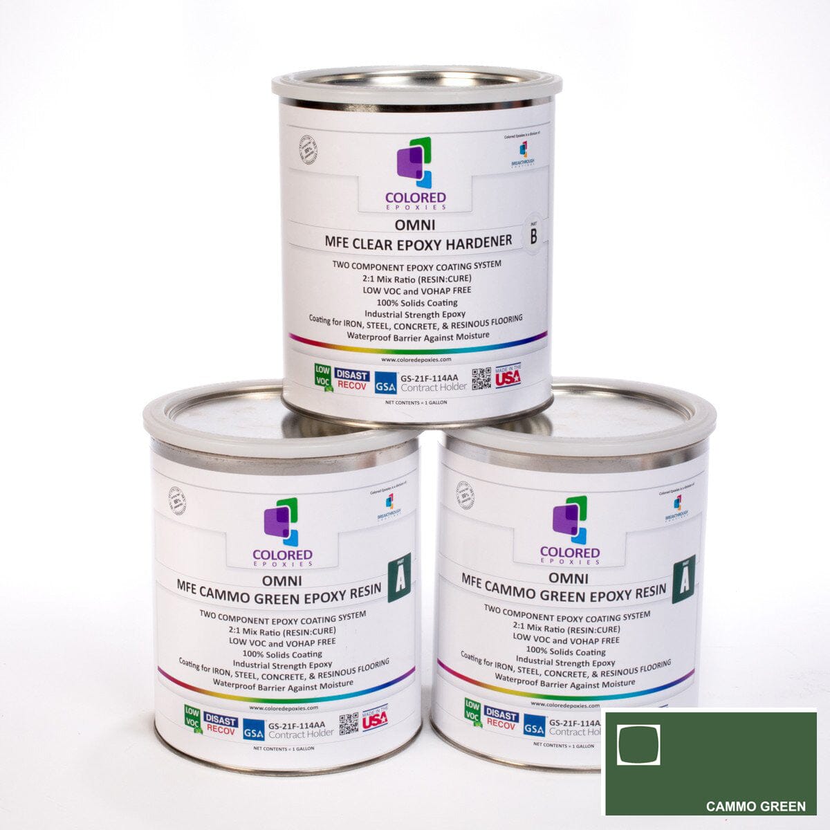 Colored Epoxy Resin Kit | Epoxy Paint Supplier | Colored Epoxies ...