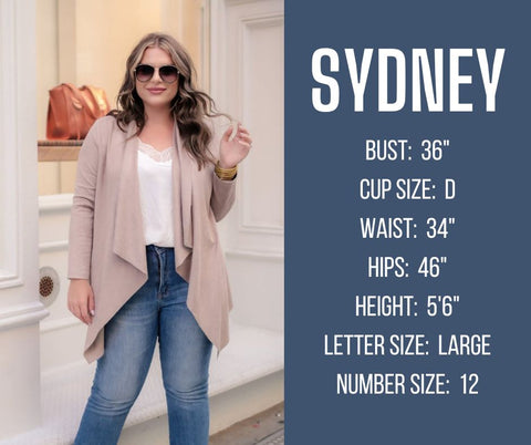 Model Specs:  Sydney