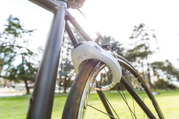 Celebrating Earth Day. Save 10% on Original LINKA Smart Bike Locks.