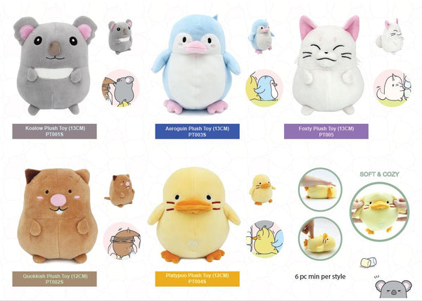 all collection Marshmallow Creatures S plush