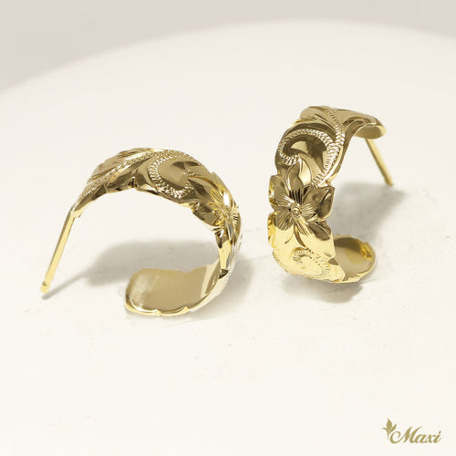 14K Gold Earring ゴールドイヤリング（１４金） – Maxi Hawaiian