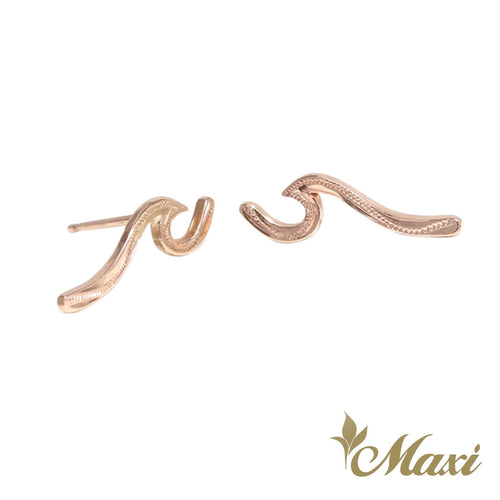 14K Gold Earring ゴールドイヤリング（１４金） – Maxi Hawaiian