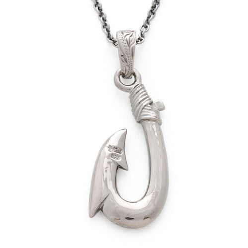 Sterling Silver Hawaiian Serrated Fish Hook Pendant, Hawaiian Fish Hook  Pendant, Silver Grappling Hook Pendant, Gift for Him, Gift for Men -   Canada