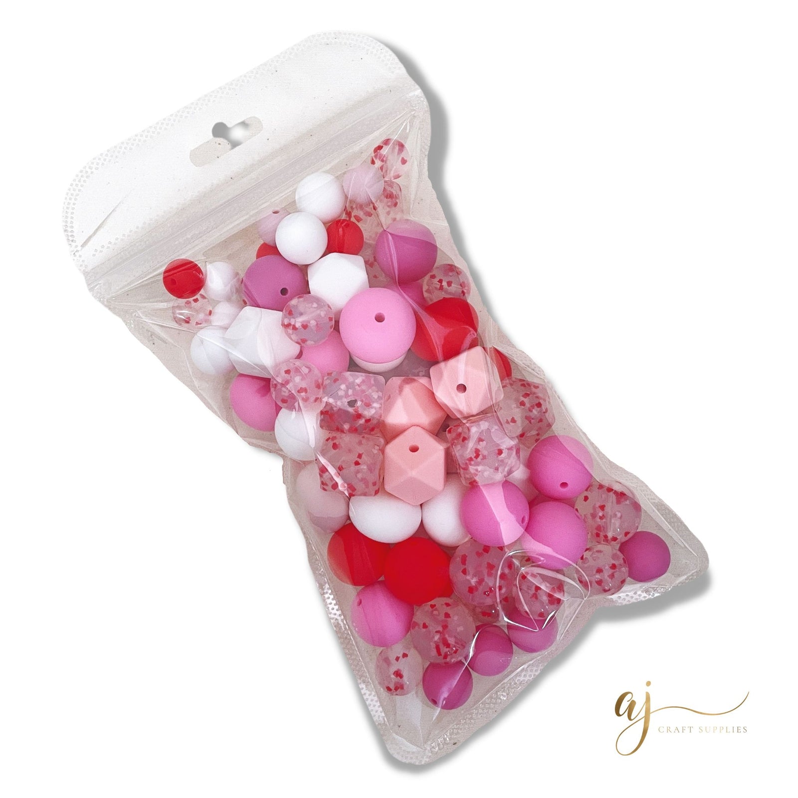 Silicone Focal Beads Grab Bag - Mixed - approx. 70 beads (30% OFF
