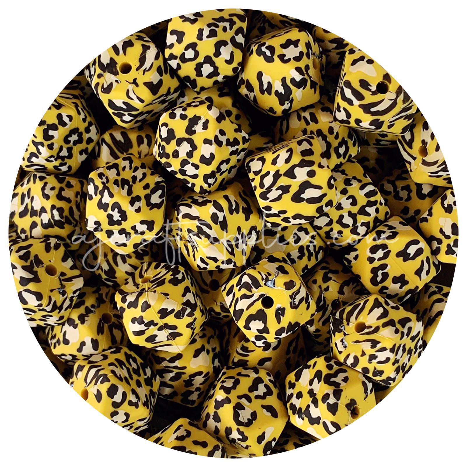 Tennis Ball Yellow 12mm Round Silicone Beads, Yellow Round