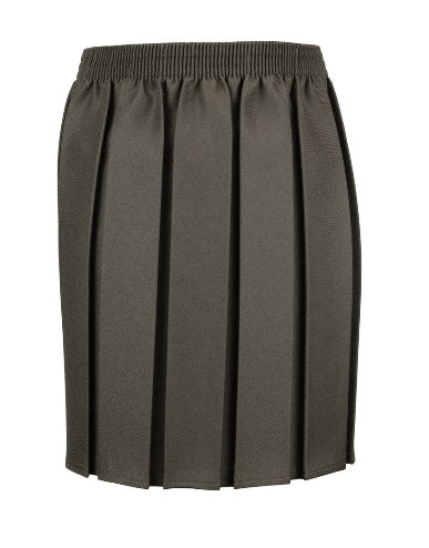 Grey Box Pleat Skirt | Forest Casual and Schoolwear