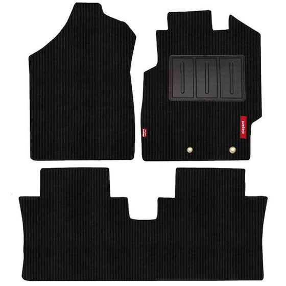 Cord Carpet Floor Mat Black And Blue (Set of 6), Car Floor Mats Online