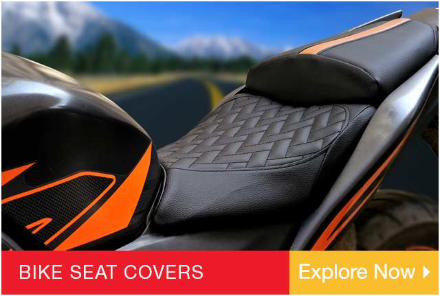 stylish seat cover for bike
