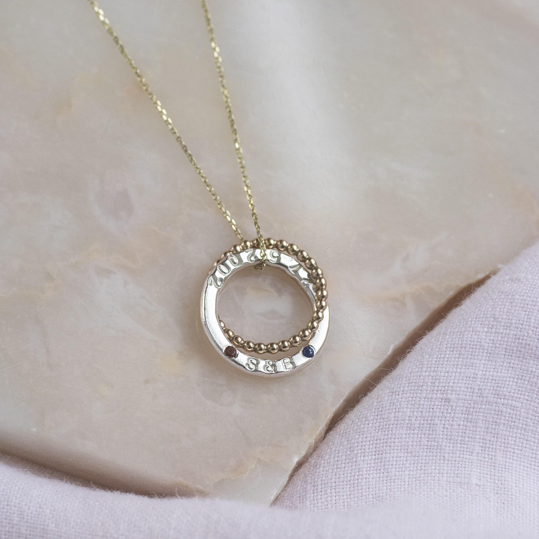 Labradorite Birthstone Necklace – March Birthstone Jewellery – Tomm  Jewellery