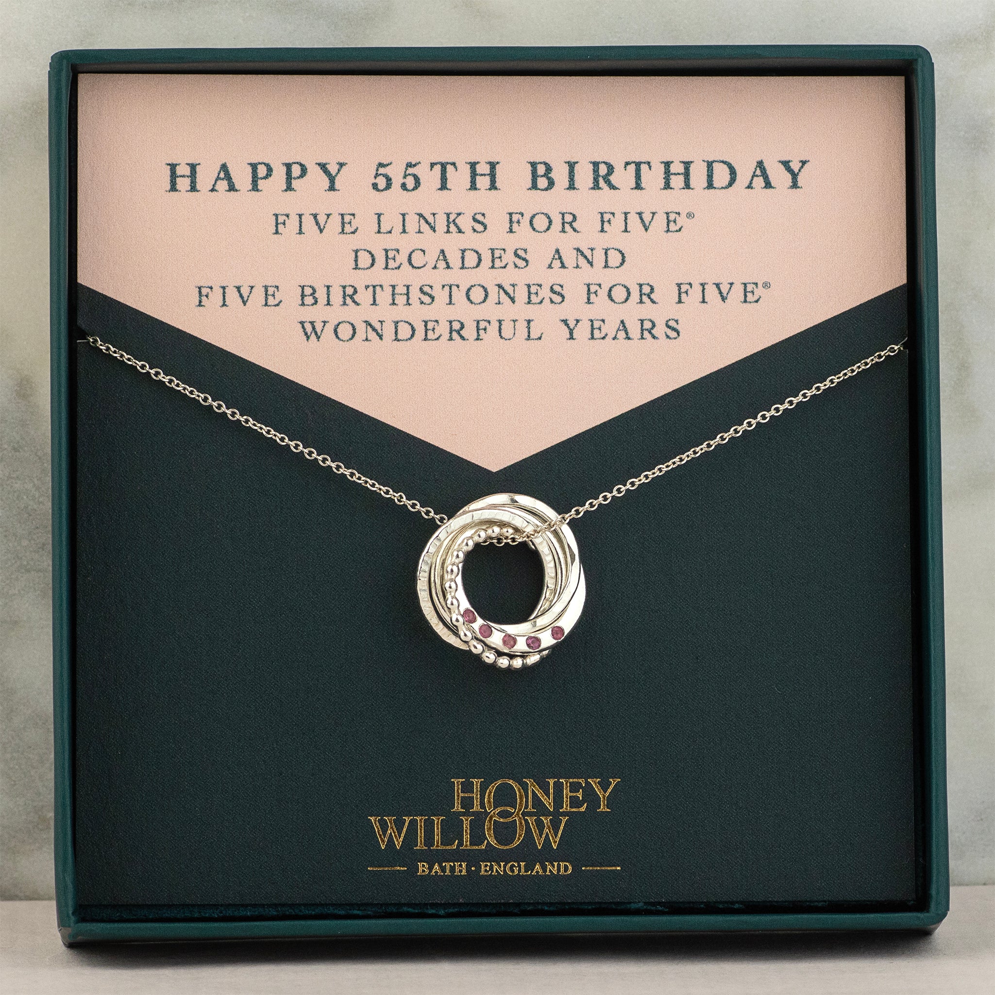 Personalised Mixed Gold Russian Ring Necklace By Posh Totty Designs |  notonthehighstreet.com