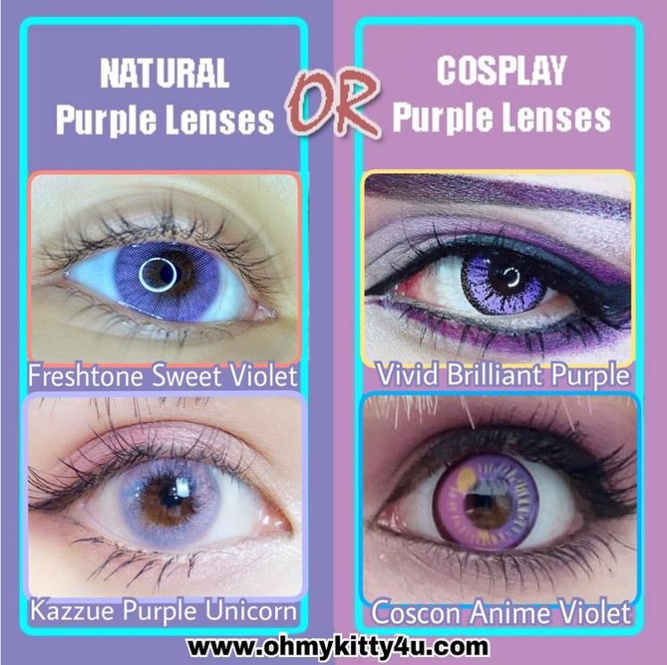 Danganronpa Mikan Tsumiki Cosplay Contacts