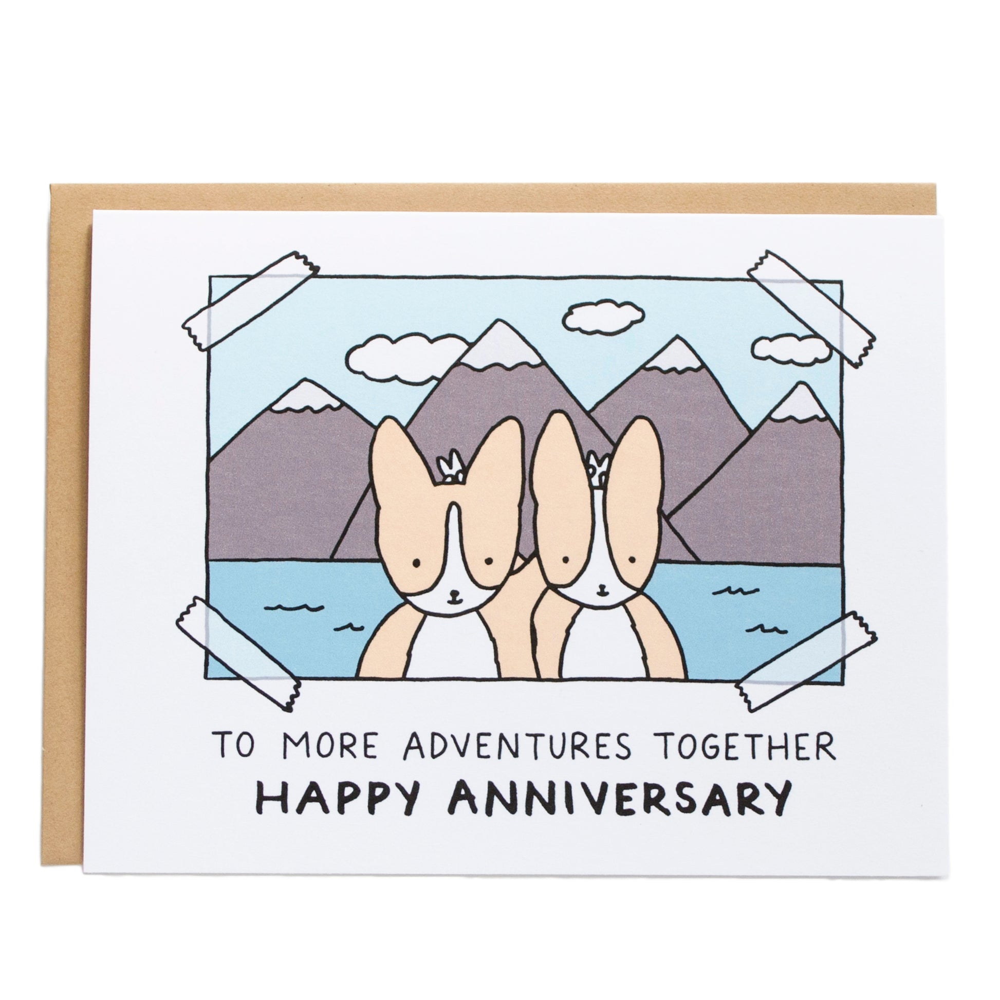 To More Adventures Together Anniversary Card – Tiffbits Shop
