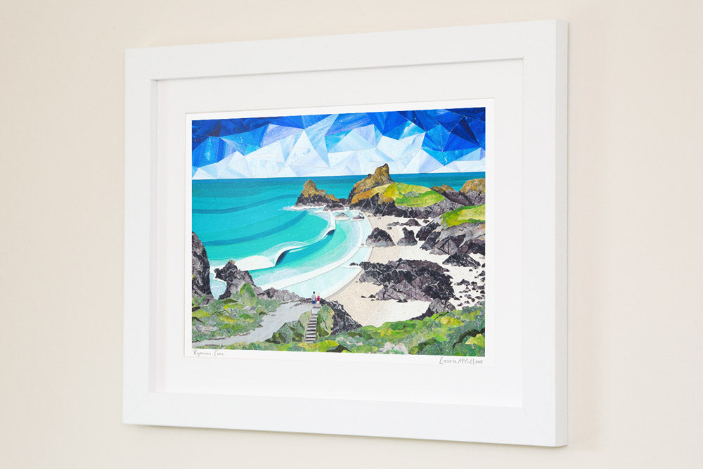 Kynance Cove prints by Cornish artist Laurie McCall
