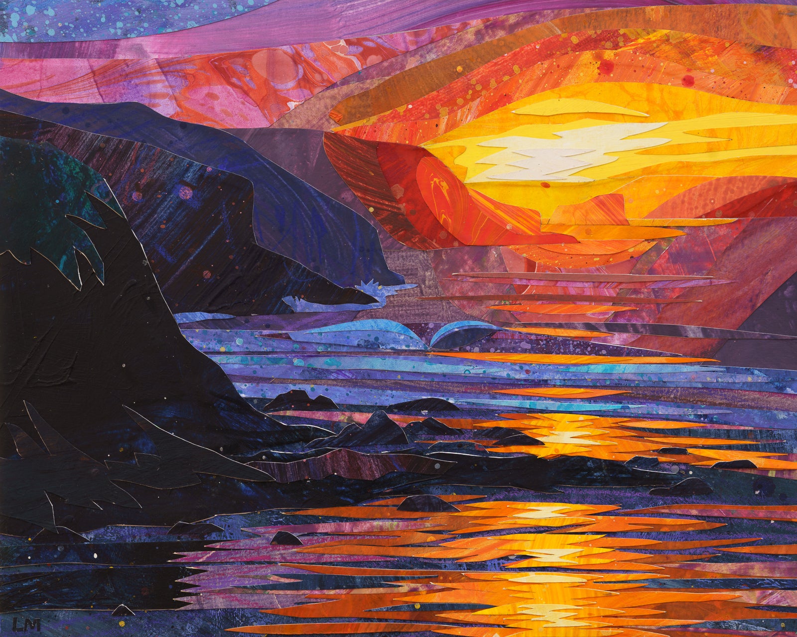 Porthtowan Glow Collage