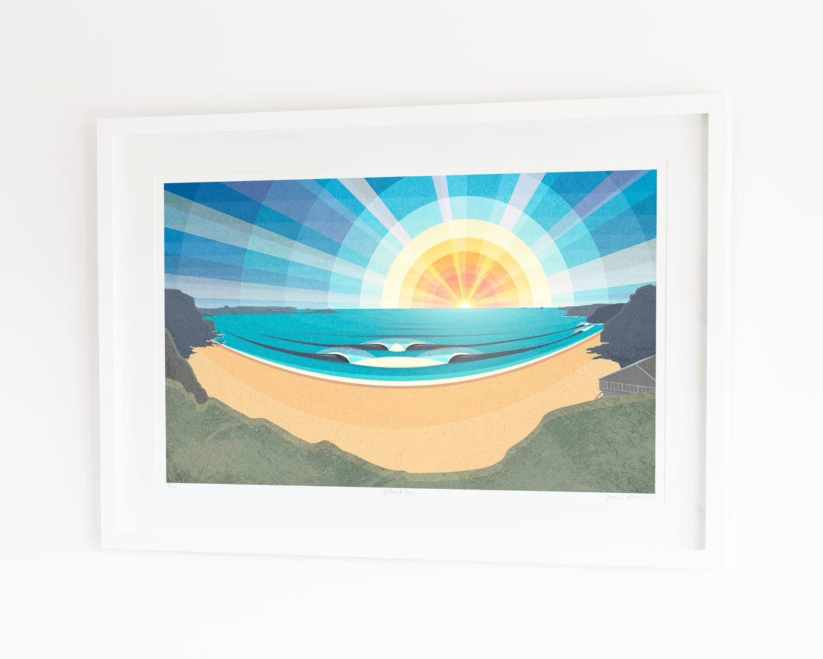 Laurie McCall Art Watergate bay print competition