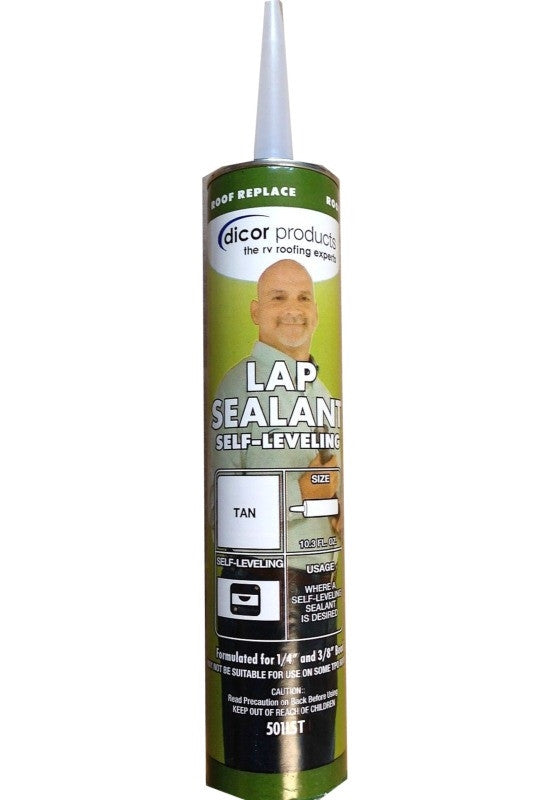 Dicor Self Leveling RV Lap Sealant Tan 501LST1 United RV