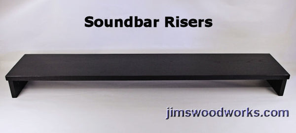 soundbar riser black