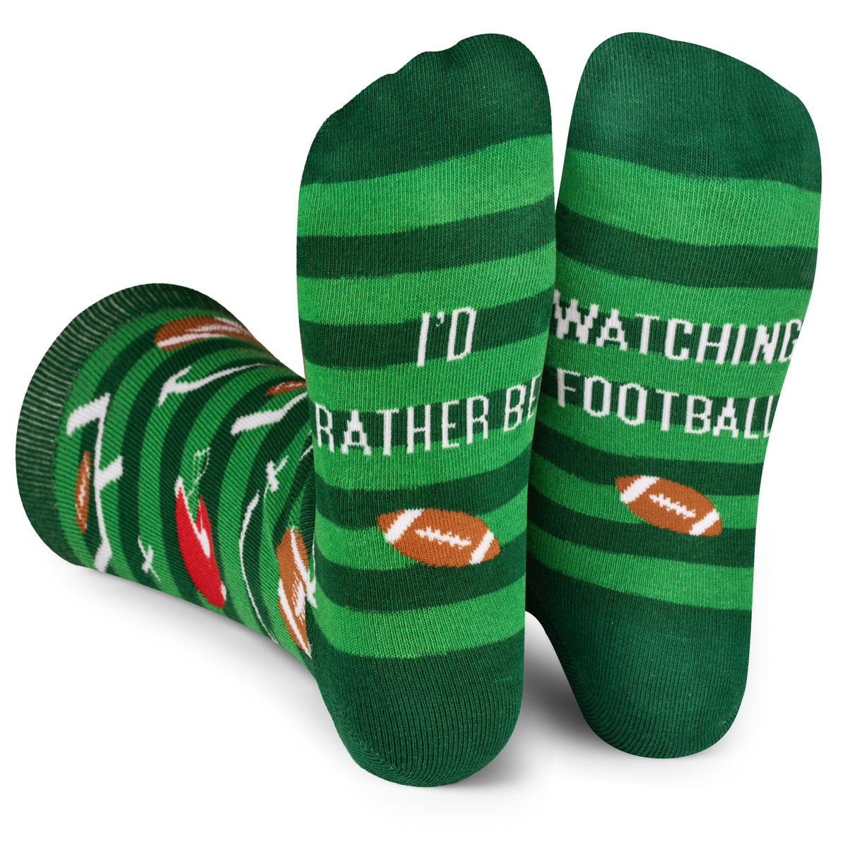 watching football socks