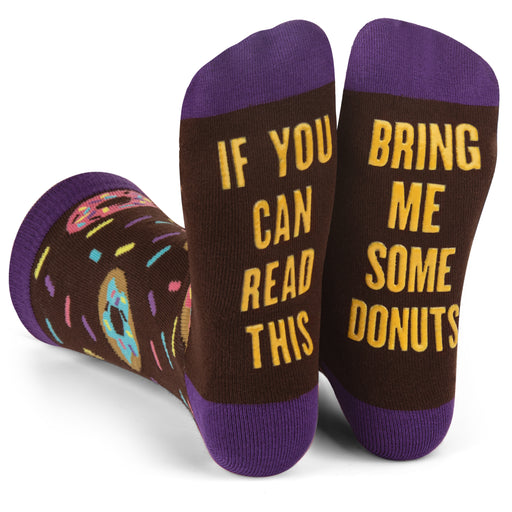 Women's Donut Socks, Donut Theme Socks, Donut Gifts, Gifts For Mom