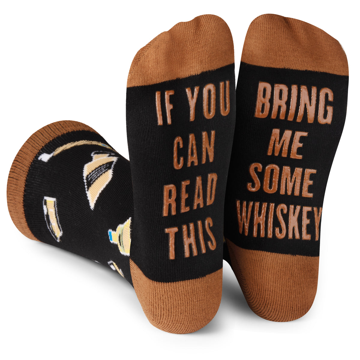 Lavley | Whiskey Socks | Fun Novelty Socks For Men & Women