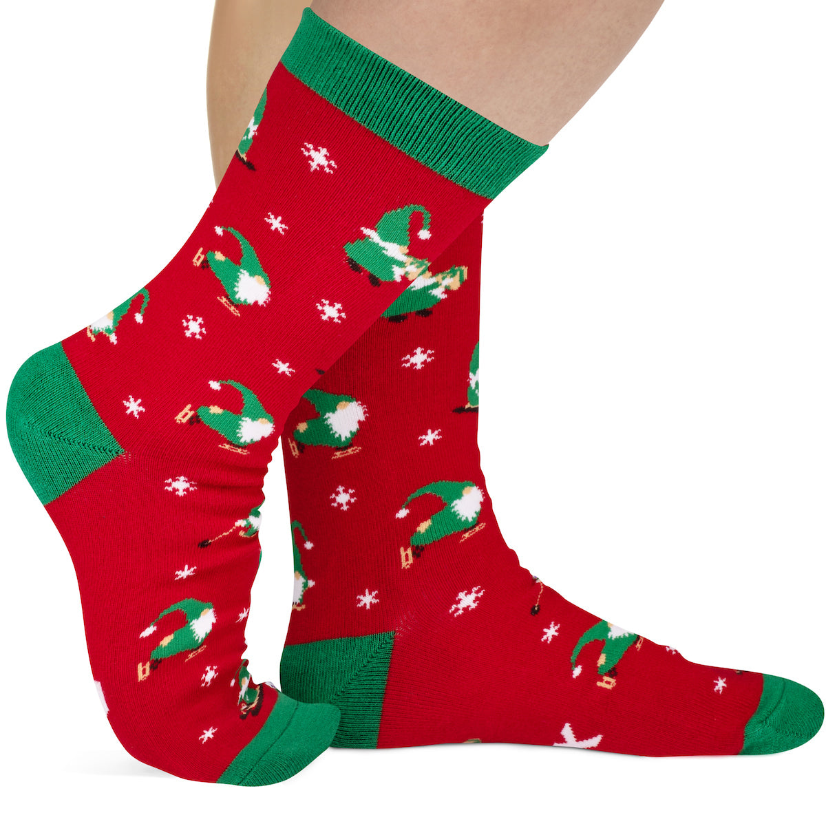 Lavley | I'll Be Gnome For Xmas Crew Socks For Men & Women