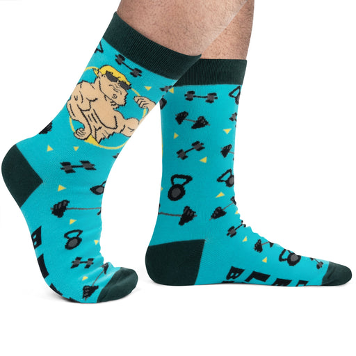 If You Can Read This, Weightlifting Socks for Men Who Love to Weight Lifting, Funny Gymnastics Gifts for Gym lovers, Gymnastics Sock, Powerlifting