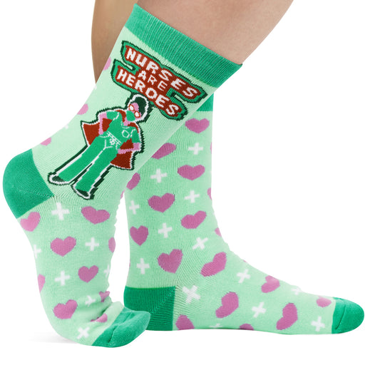 Nurse Hero Crew Socks – Living Royal