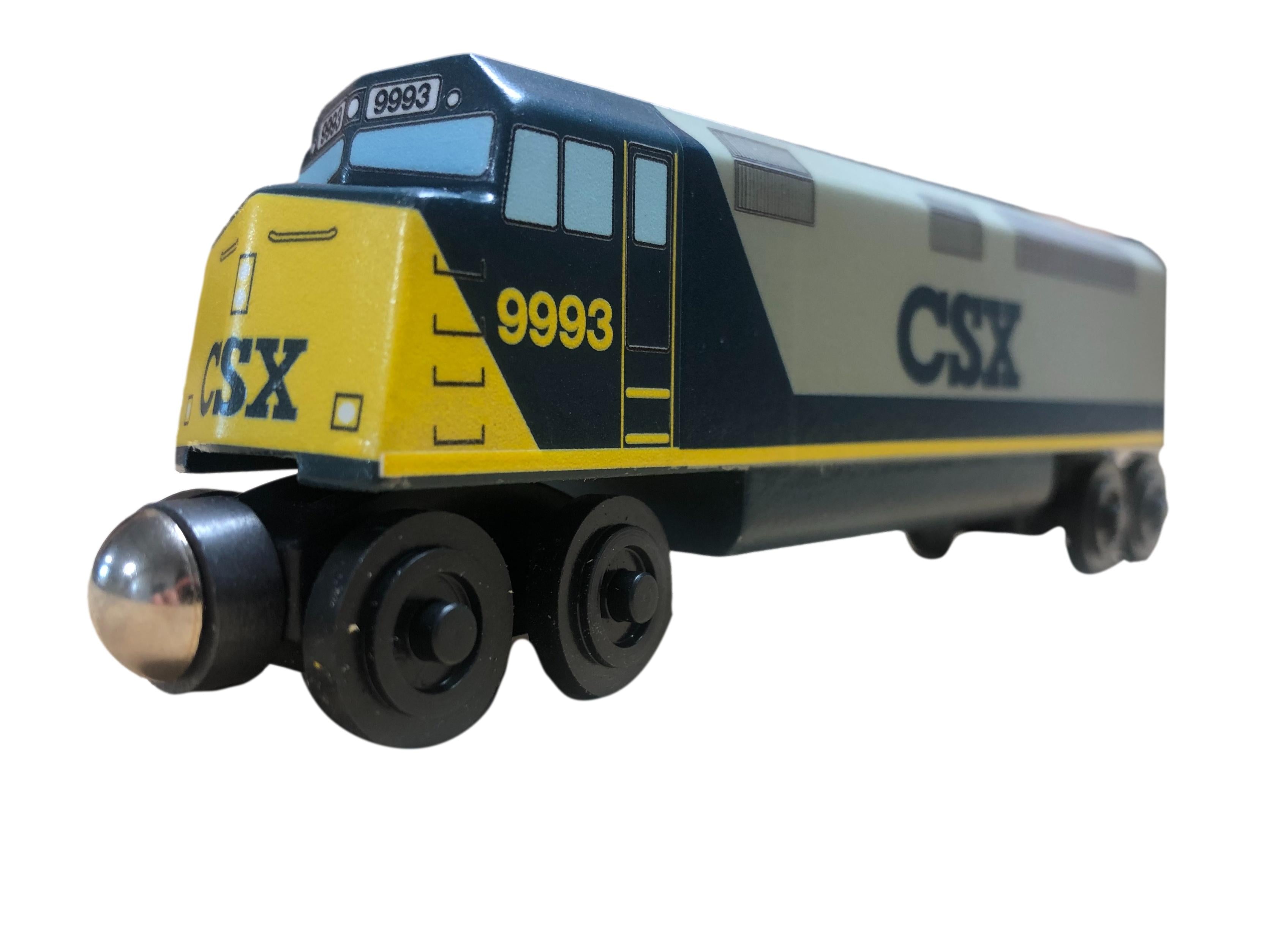 Csx Passenger Car Toy Trains The Whittle Shortline Railroad Wooden Toy Trains 4288