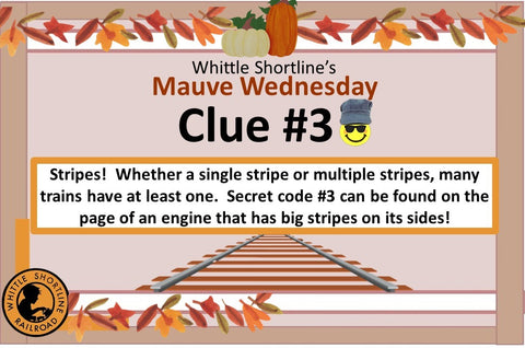 Whittle Shortline Mauve Wednesday Clue 3
