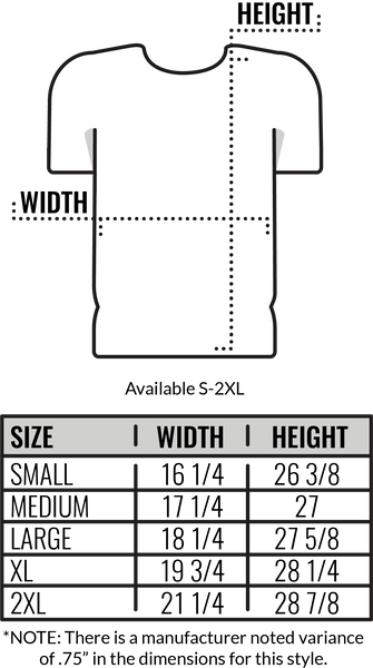 Shirt Size Chart 40