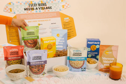 mama meal kit by a dozen cousins, partake, and golde