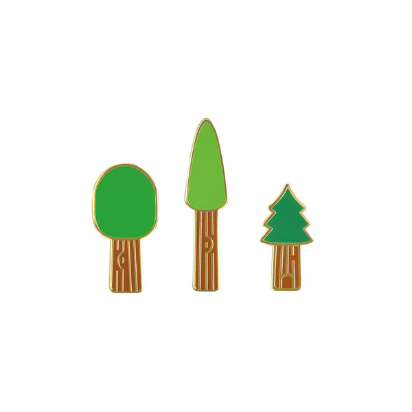 Famous Redwoods Pin Set