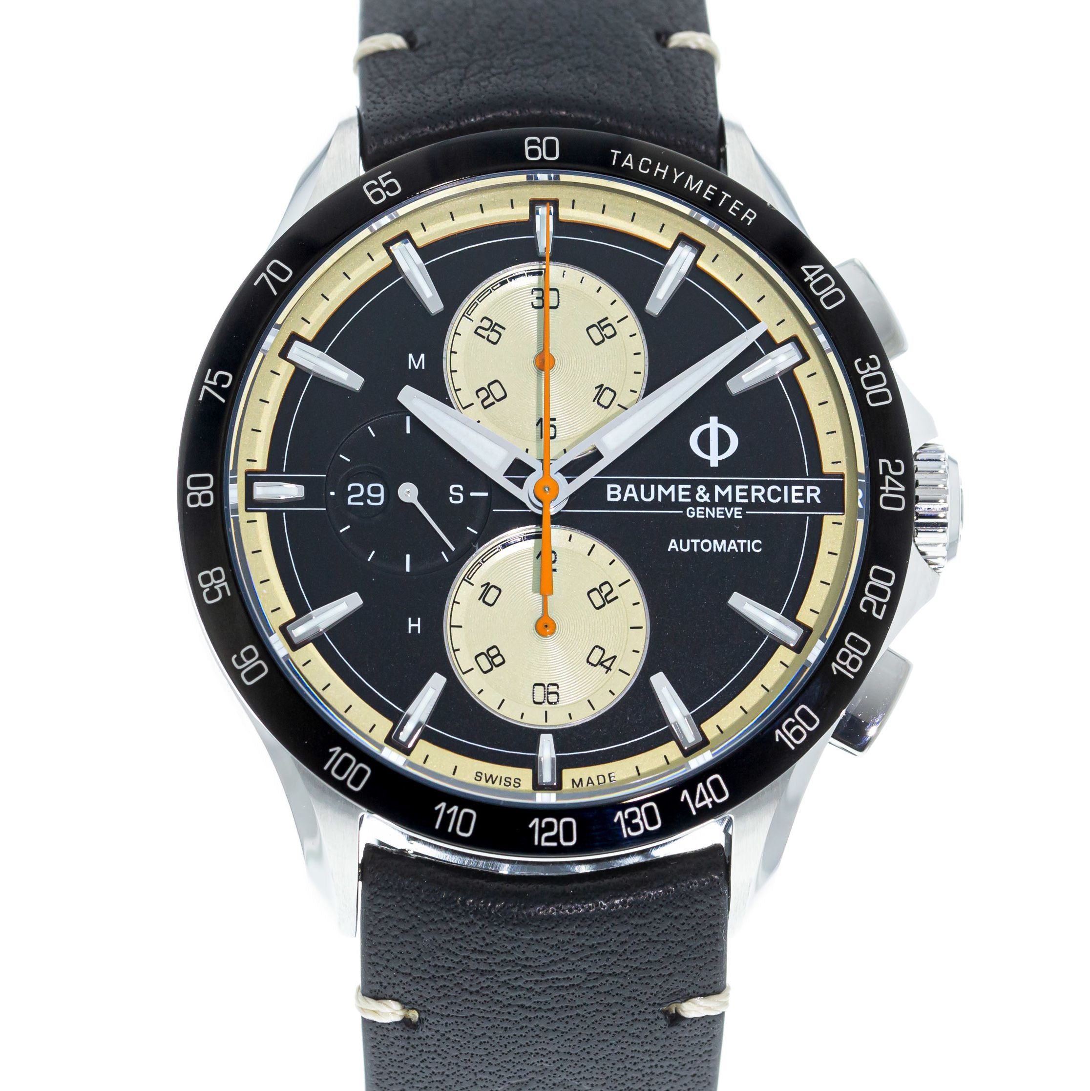 Authentic Used Baume & Mercier Clifton Club Chronograph M0A10434 Watch  (10-10-BAU-XTPLD2)