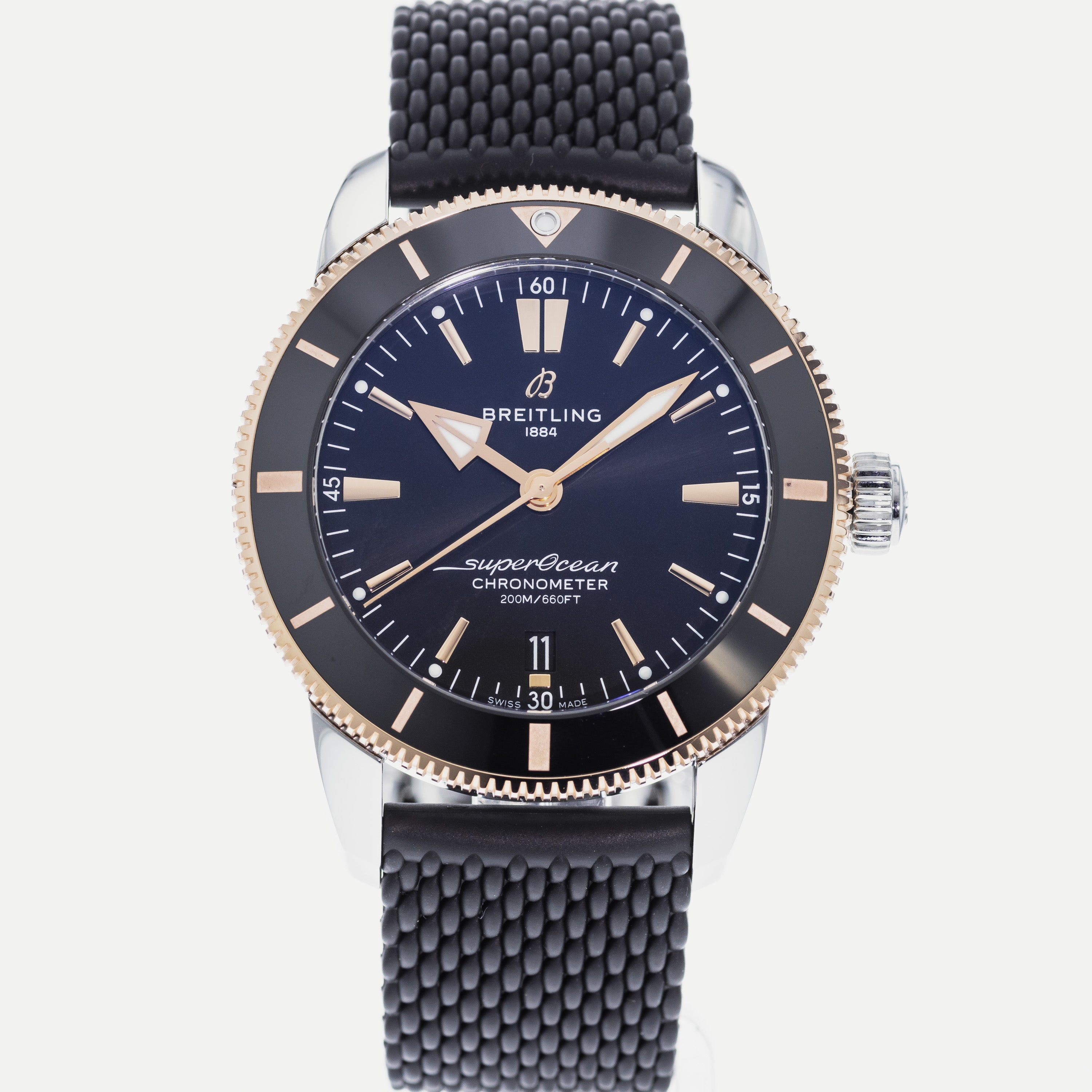 Authentic Used Breitling SuperOcean Heritage II UB2030 Watch (10-10-BRT ...