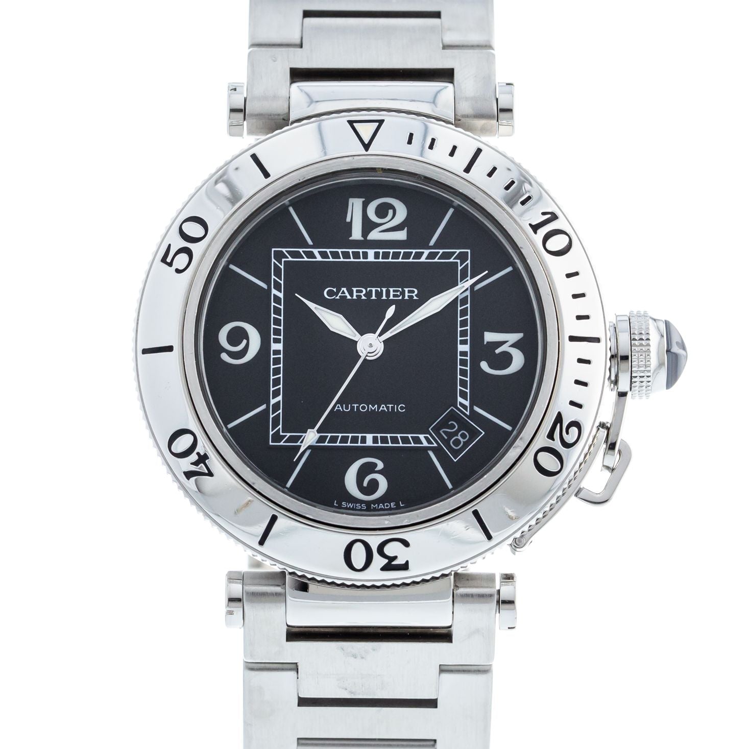 Cartier Pasha Seatimer W31077M7 