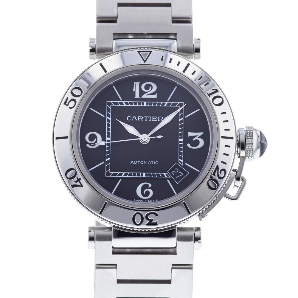 cartier pasha seatimer w31077m7