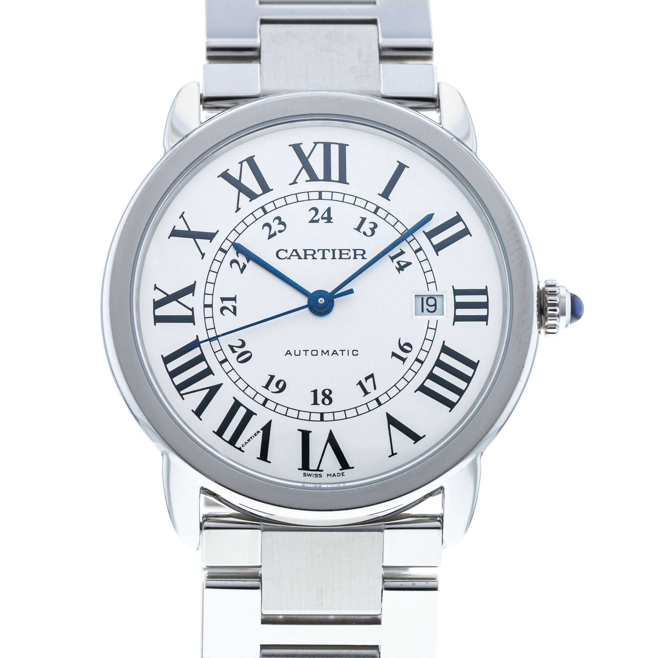 cartier ronde solo pre owned