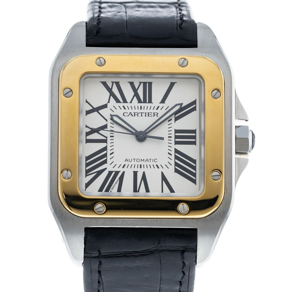 cartier santos 100 w20072x7