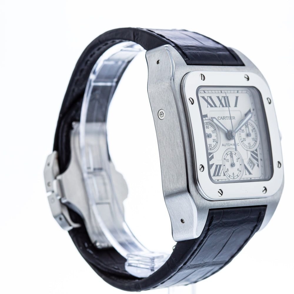 cartier santos 100 w20090x8