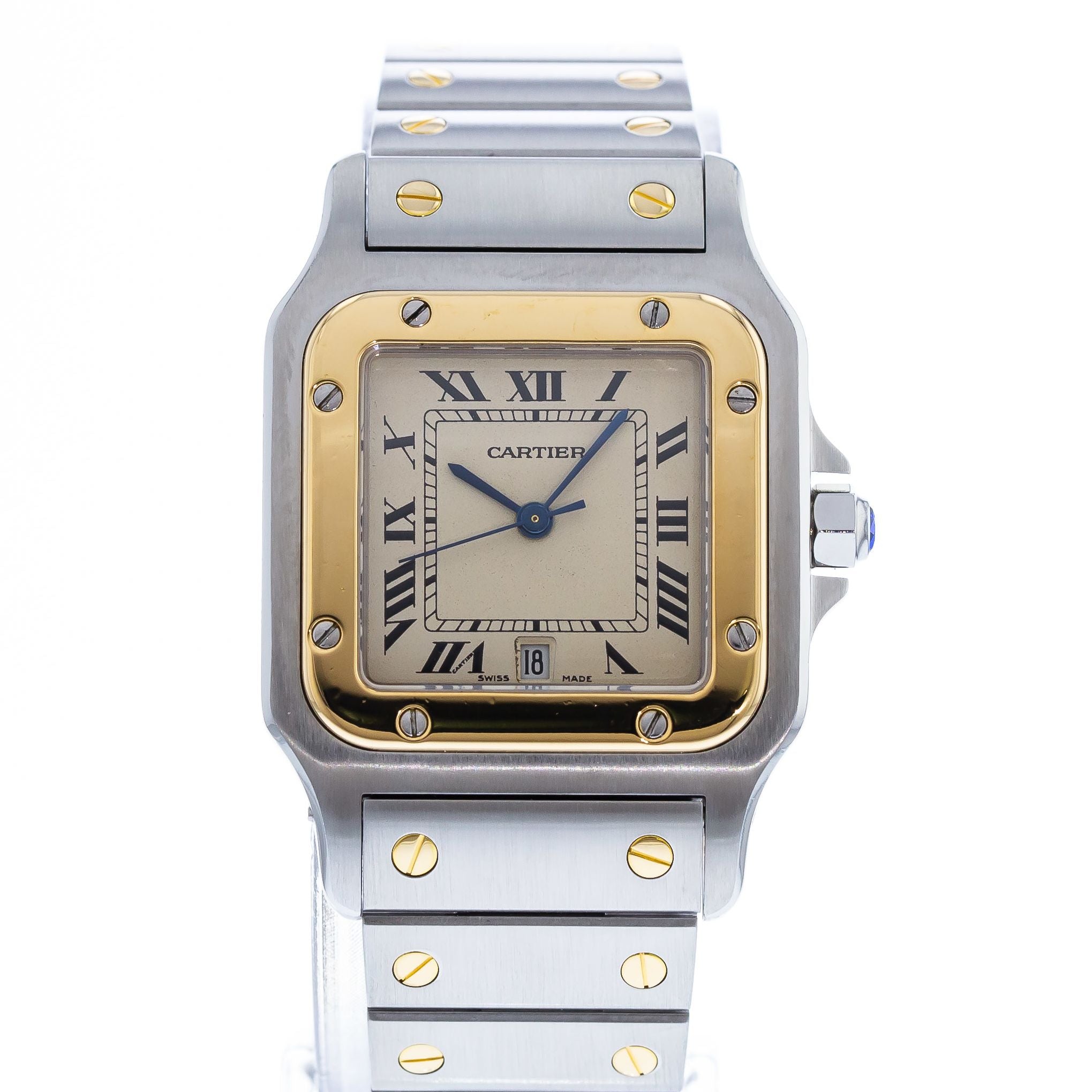 pre owned cartier santos galbee