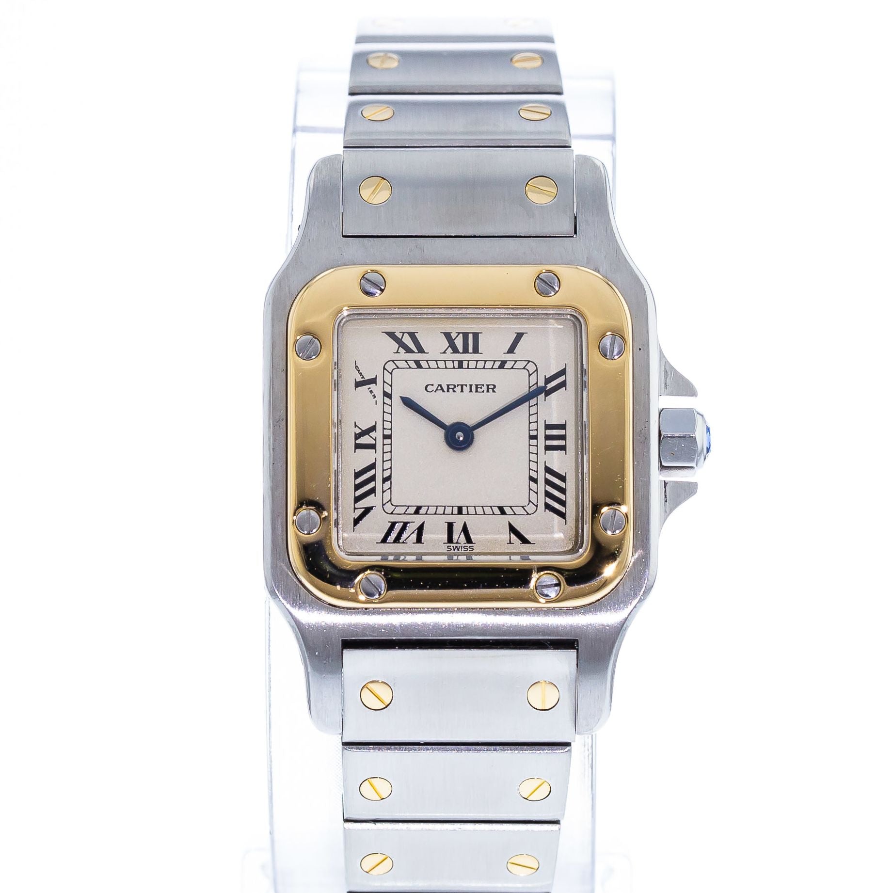 pre owned cartier santos galbee