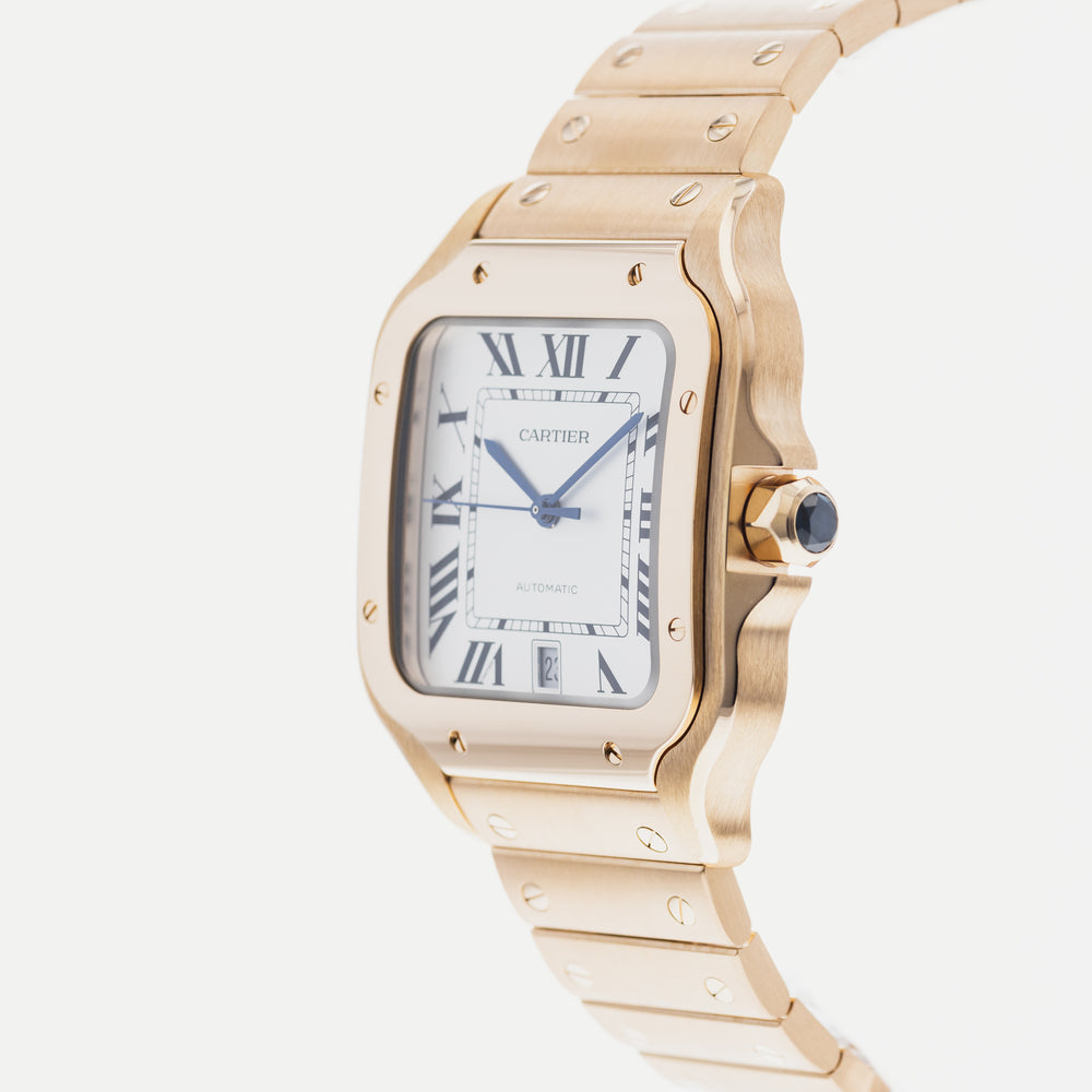 mens cartier santos pre owned