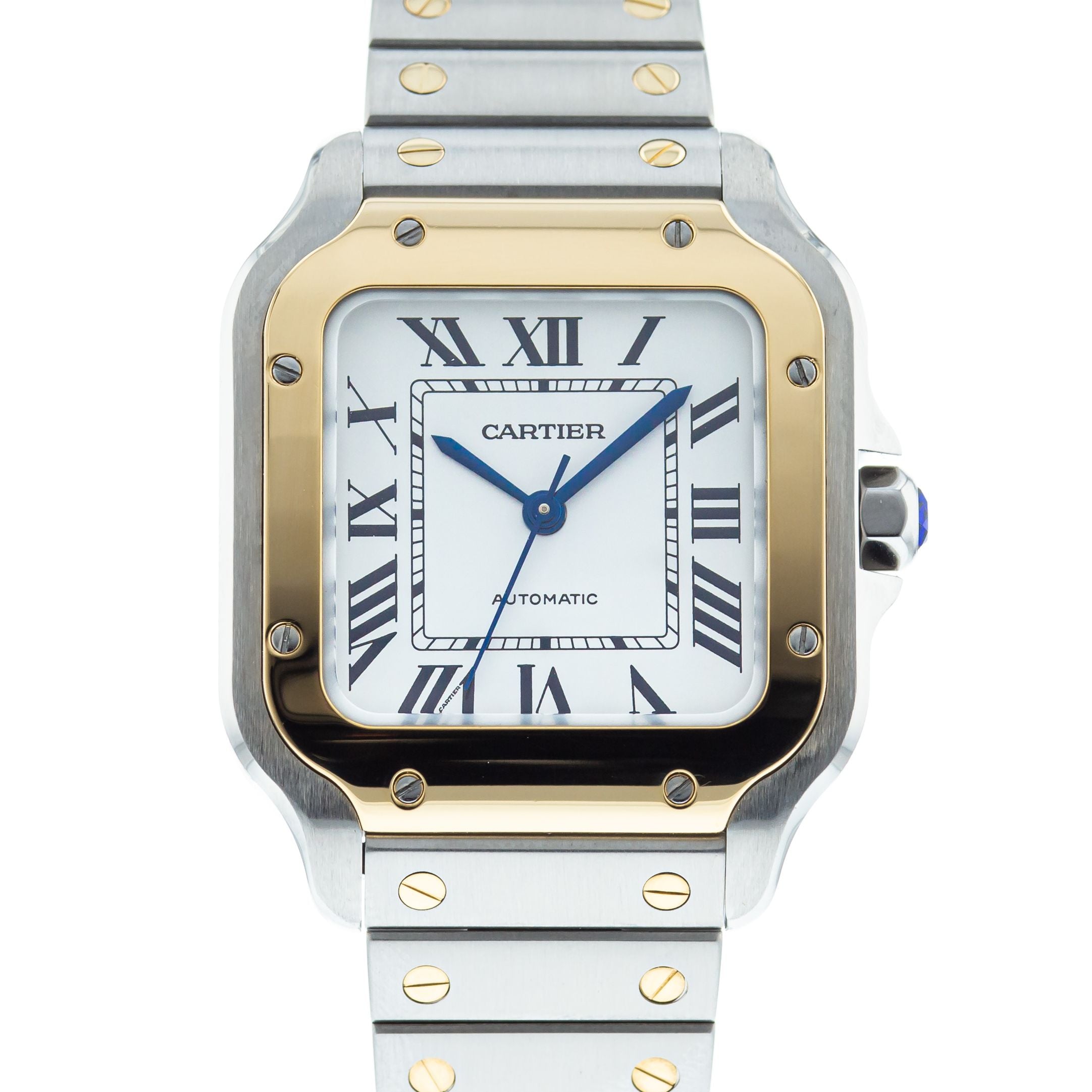 pre owned cartier santos watches