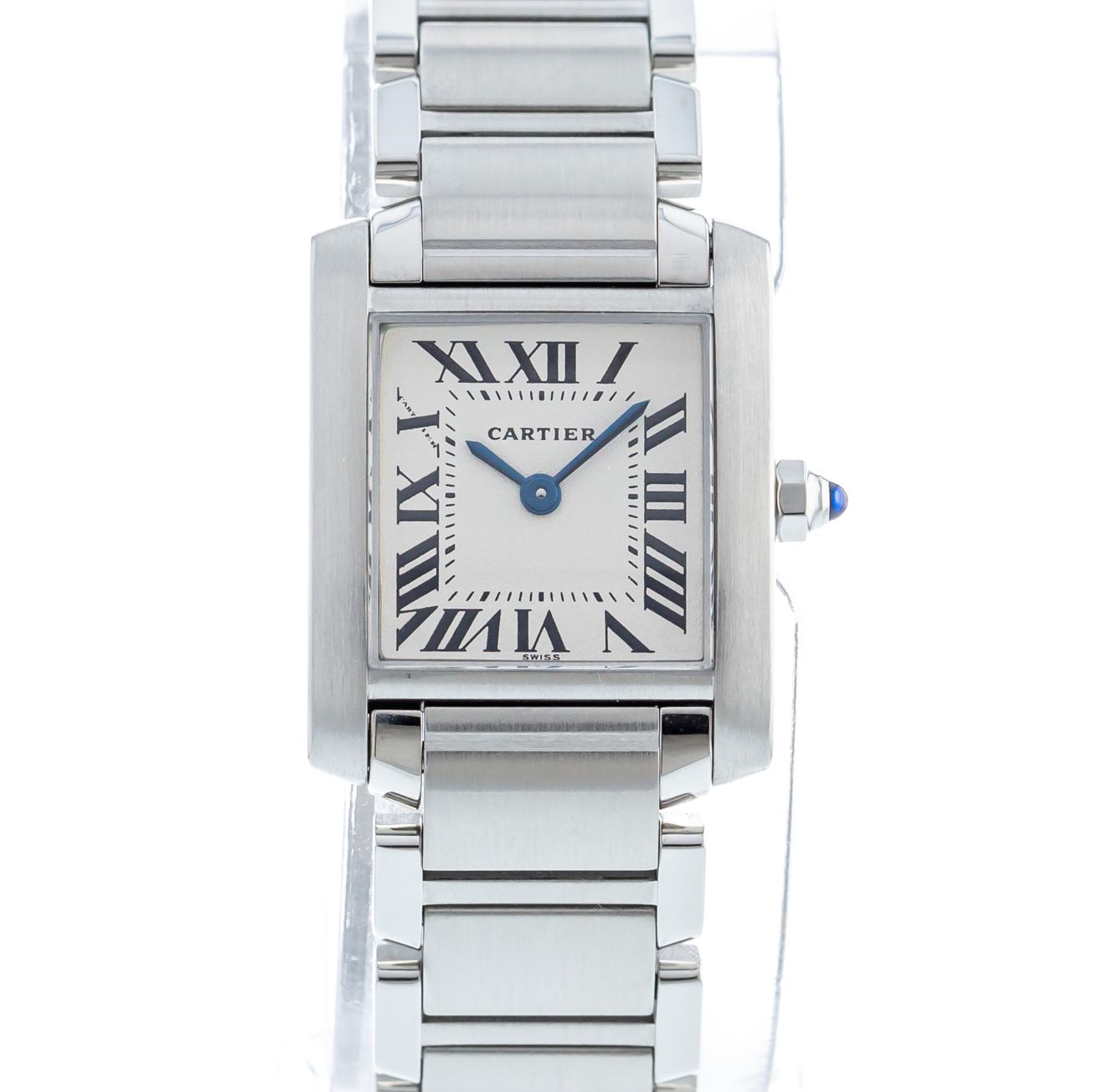 pre owned cartier tank francaise small