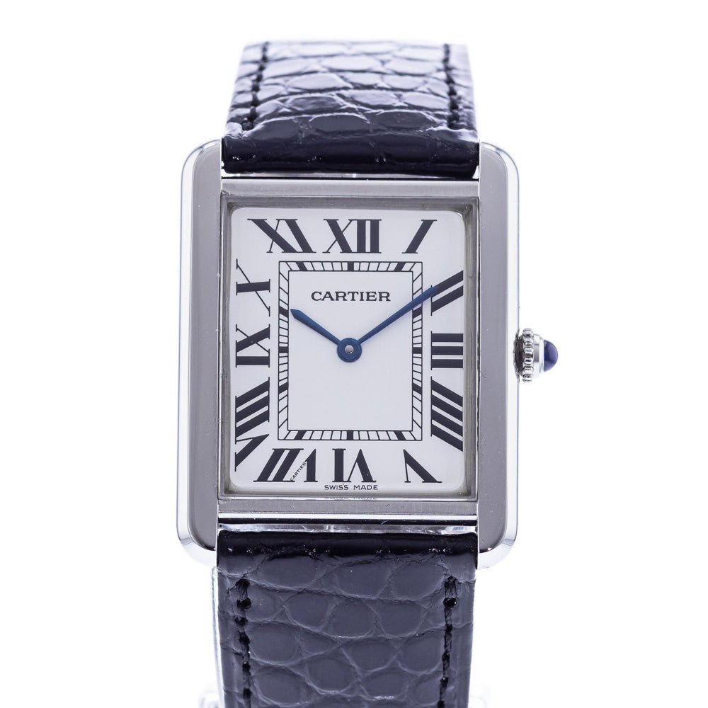 pre owned cartier tank solo