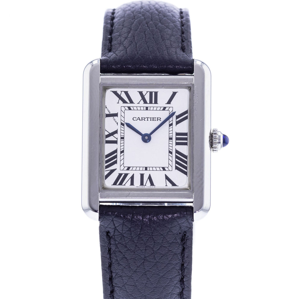 pre owned cartier tank solo