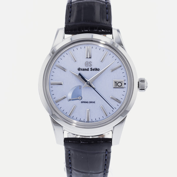 Authentic Used Grand Seiko Elegance Spring Drive Blue Snowflake SBGA407  Watch (10-10-GRS-97UPQN)